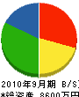 村田組 貸借対照表 2010年9月期