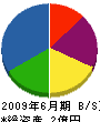 佐々木興業 貸借対照表 2009年6月期