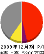 藤倉塗工店 損益計算書 2009年12月期