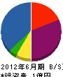新栄電気 貸借対照表 2012年6月期