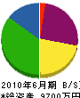 辻野組 貸借対照表 2010年6月期