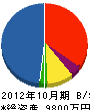 富澤塗装店 貸借対照表 2012年10月期