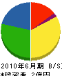 宮坂組 貸借対照表 2010年6月期