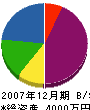 東工業 貸借対照表 2007年12月期