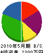 岩井電設 貸借対照表 2010年5月期