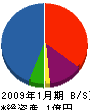 三井工産 貸借対照表 2009年1月期