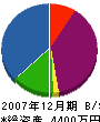 永井設計工務 貸借対照表 2007年12月期