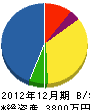 鈴木電設工業 貸借対照表 2012年12月期