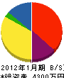 木村商店 貸借対照表 2012年1月期
