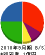 千葉正工務店 貸借対照表 2010年9月期