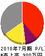 斉藤工務店 損益計算書 2010年7月期