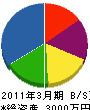 野村電気商会 貸借対照表 2011年3月期