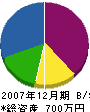 大丸園芸 貸借対照表 2007年12月期