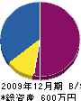 吉崎建築板金工作所 貸借対照表 2009年12月期