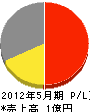 滝沢電気 損益計算書 2012年5月期