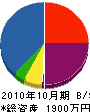 坂元電気 貸借対照表 2010年10月期