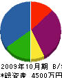 京葉塗装 貸借対照表 2009年10月期