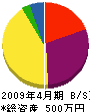 渡辺電工 貸借対照表 2009年4月期