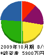 仲村建設 貸借対照表 2009年10月期