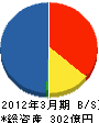 京セラソーラーコーポレーション 貸借対照表 2012年3月期