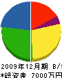 香乃興業 貸借対照表 2009年12月期