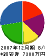 坂東産業 貸借対照表 2007年12月期