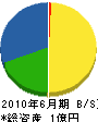 藤本建設 貸借対照表 2010年6月期