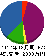 鈴木土建 貸借対照表 2012年12月期