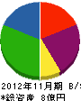 大協電通 貸借対照表 2012年11月期