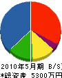 小松崎建設 貸借対照表 2010年5月期