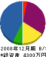 池島製材所 貸借対照表 2008年12月期