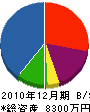 早田建設 貸借対照表 2010年12月期