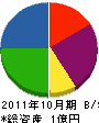 桂信システム 貸借対照表 2011年10月期