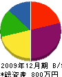 高島塗装店 貸借対照表 2009年12月期