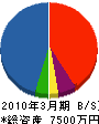 野田総業 貸借対照表 2010年3月期