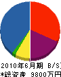 山田電気 貸借対照表 2010年6月期