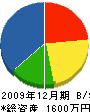 桜井塗装店 貸借対照表 2009年12月期