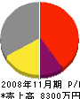 東野建設 損益計算書 2008年11月期