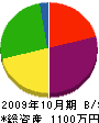 岩元建設 貸借対照表 2009年10月期