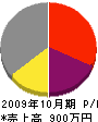 丸昭土木 損益計算書 2009年10月期