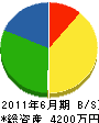 昭成工業 貸借対照表 2011年6月期