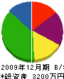 ＊橋工務店 貸借対照表 2009年12月期