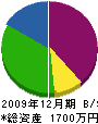 今前田ガラス店 貸借対照表 2009年12月期