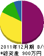 石井電気 貸借対照表 2011年12月期