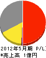 藤井電気 損益計算書 2012年5月期