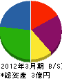 坂本 貸借対照表 2012年3月期