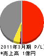 千代田電機サービスセンター 損益計算書 2011年3月期
