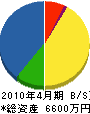 ヤマオカ電機 貸借対照表 2010年4月期