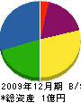菊谷組 貸借対照表 2009年12月期