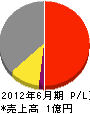 平井建設 損益計算書 2012年6月期